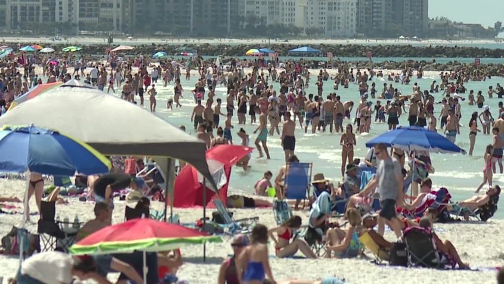 With No “Stay At Home” Order In Place, Florida Coronavirus Cases Skyrocket