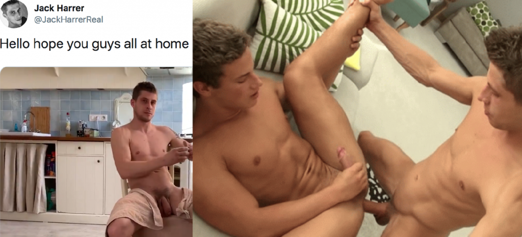 Jack Harrer Hopes That You Are At Home, And He’s Fucking Yannis Paluan