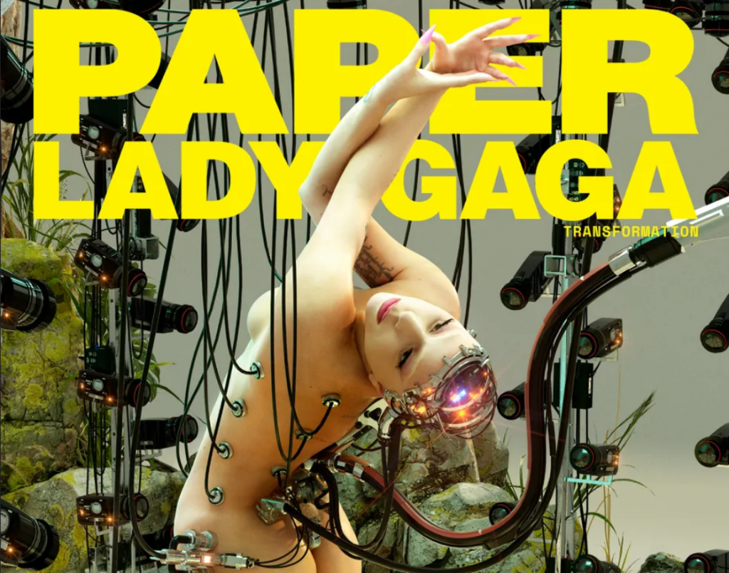 Lady Gaga Nude For <em>Paper</em>