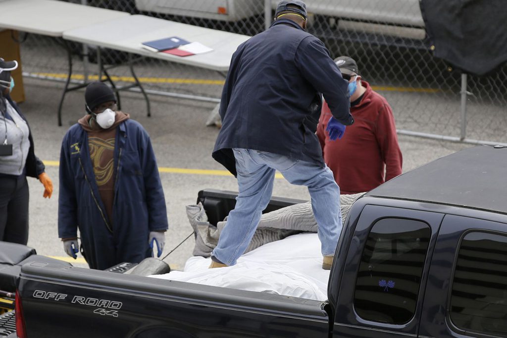 Dead Bodies Delivered To Philadelphia Morgue In Pick-Up Truck