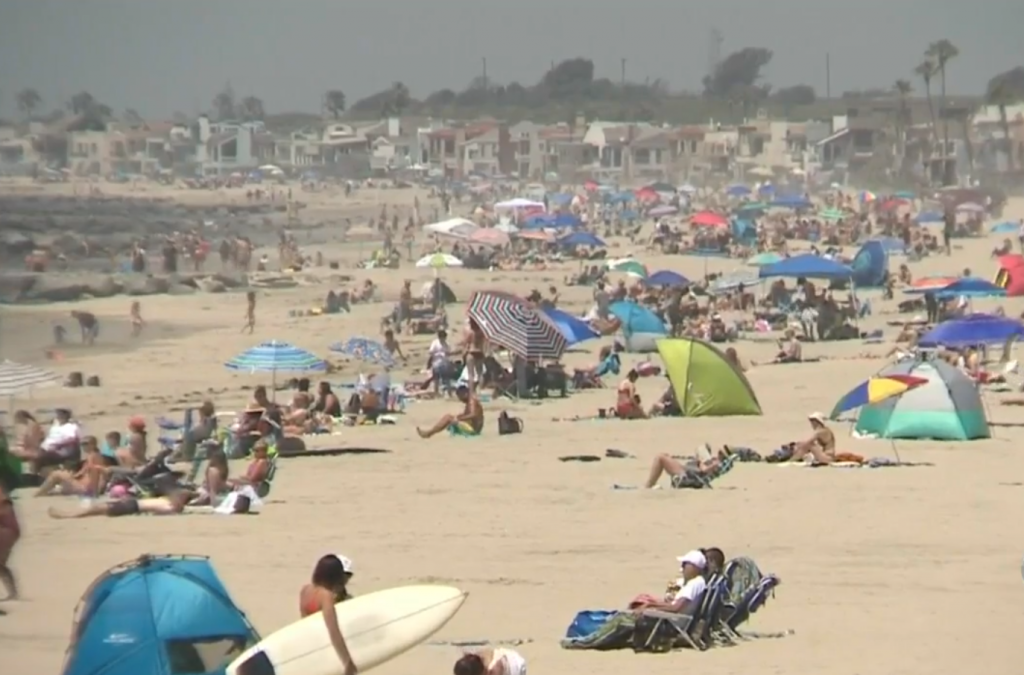 Tens Of Thousands Of Idiots Flock To California Beaches Despite Rise In Virus Cases And Deaths