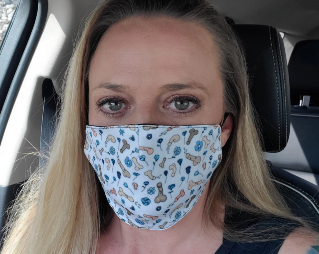 Mom Selling Penis Face Masks Raises $56K For Charity