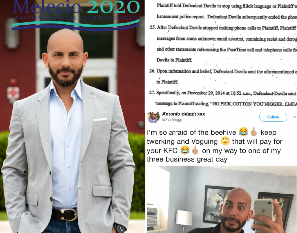 [UPDATED] Racist Gay Porn Star Antonio Biaggi Says He’s Running For City Commissioner In Wilton Manors, Florida