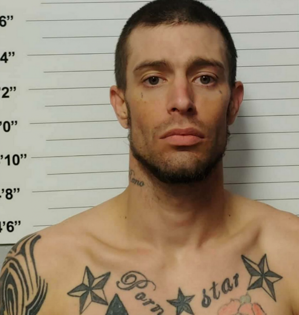 Sex Offender With “Porn Star” Tattoo Arrested After Being Found With Teens, Meth Pipe, And Gun