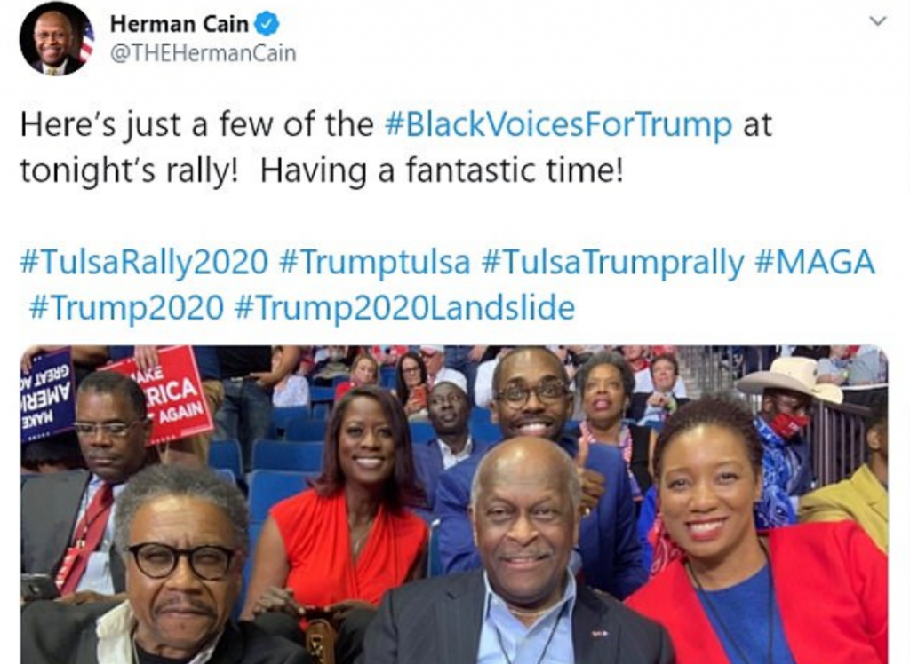 Herman Cain Dead From Coronavirus After Attending Trump Rally