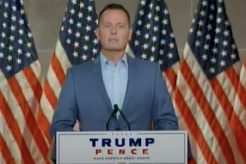 Sociopathic Quisling Richard Grenell Makes No Mention Of Being Gay During RNC Speech