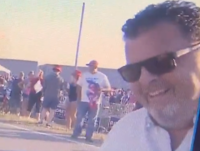 Lunatic At Trump Klan Rally Threatens To Kill Local News Reporter: “You Motherfuckers Are Gonna Pay—Someone’s Gonna Bomb You”