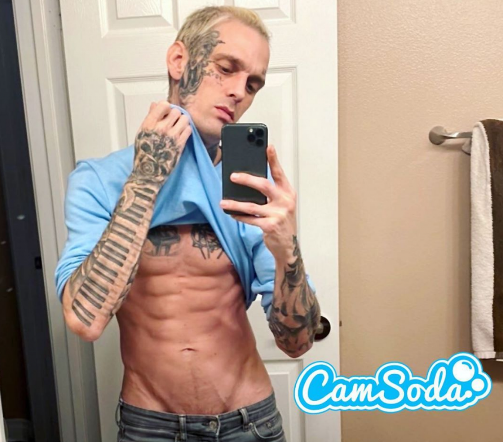 Aaron Carter Will “Masturbate For A Live Audience For The First Time Ever” During Cam Show