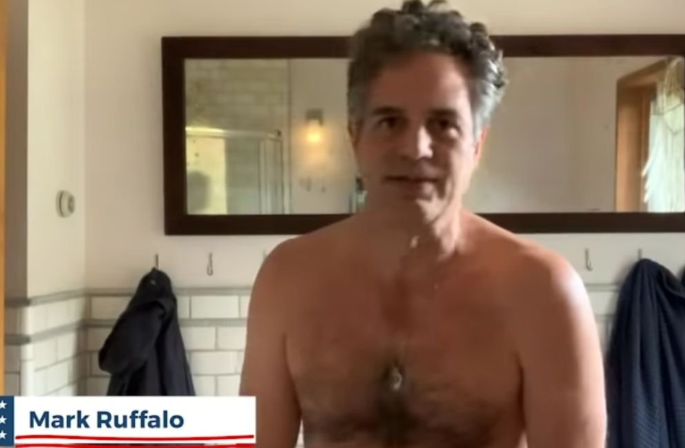 Mark Ruffalo And Other Celebrities Get Naked To Convince People To Vote