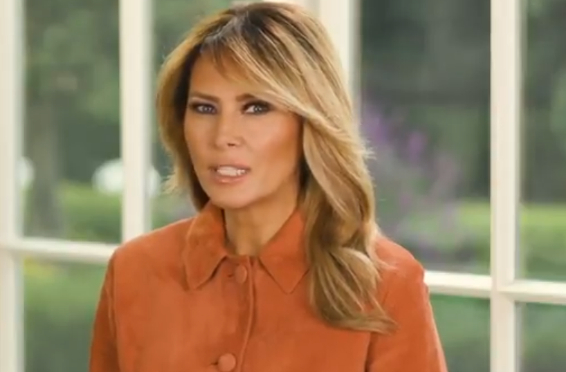 Worthless Whore Melania Trump Says Donald Trump Is Pro-Gay In Video For Conservative Gay Group