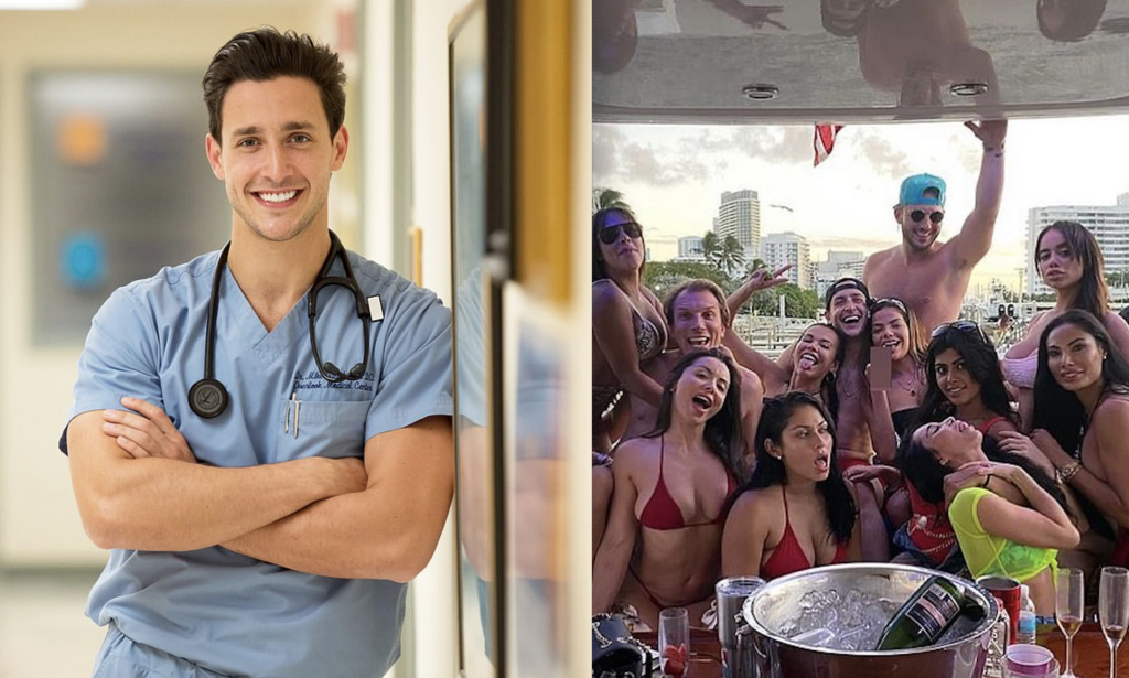 Covidiot Watch: “Sexiest Doctor Alive” Called Out For Partying Maskless On Boat With Bikini-Clad Women