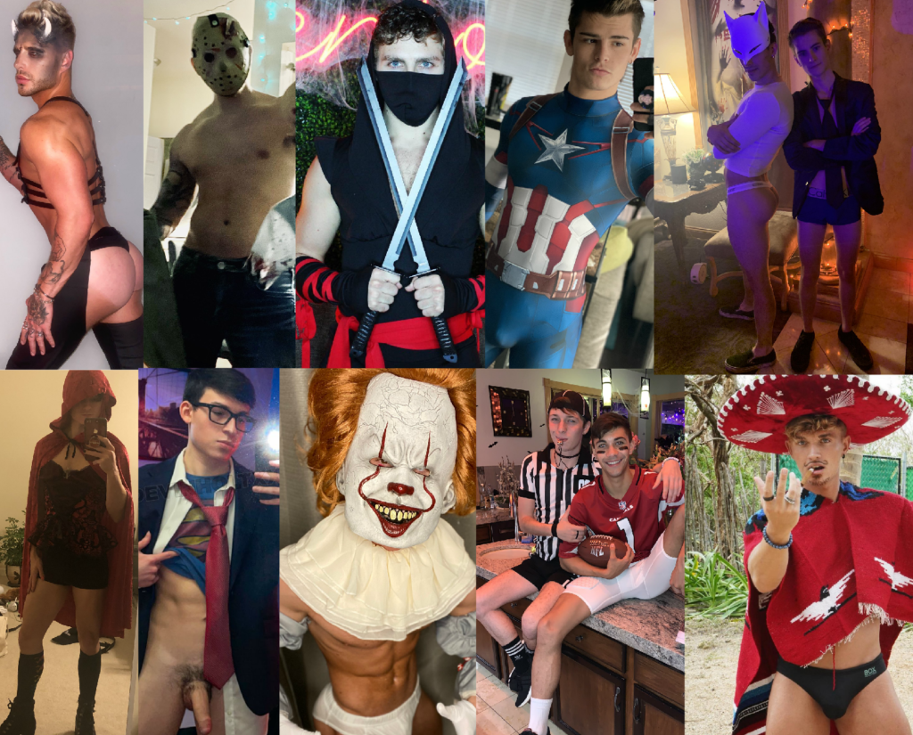 [UPDATED] Gay Porn Star Halloween: Calvin Banks, Josh Moore, Paul Cassidy, Austin Wolf, Tyler Sweet, And More Show Off Their Spookiest/Sluttiest Costumes