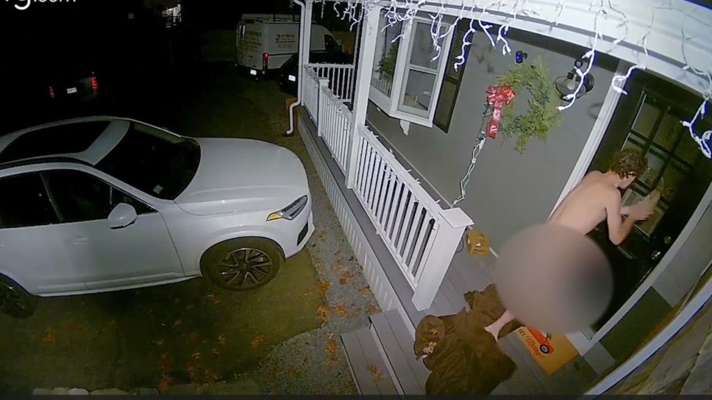 Massachusetts Family Discovers Naked Man Breaking Into Home