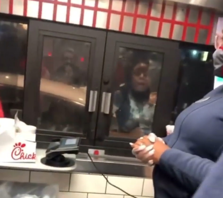 Deranged Chick-Fil-A Customer Throws Bricks At Drive-Thru Window Due To Dining Room Closure