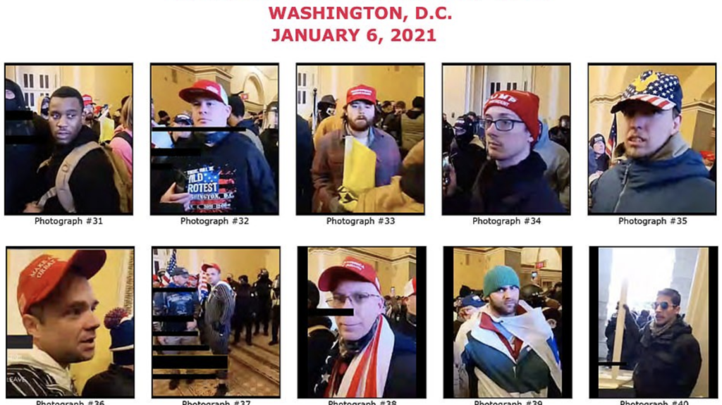 MAGA Most Wanted: FBI Releases Photos Of Trump’s Terrorists, Asks Public For Help