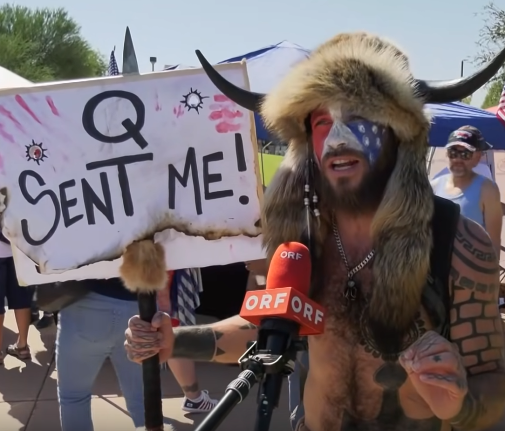 QAnon Shaman Willing To Testify Against Trump At Impeachment Trial