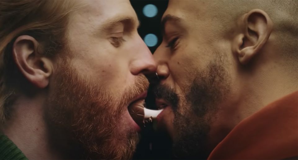 Homosexual Candy Ad In Which Two Men Look Like They’re Snowballing Cum Sparks Anger