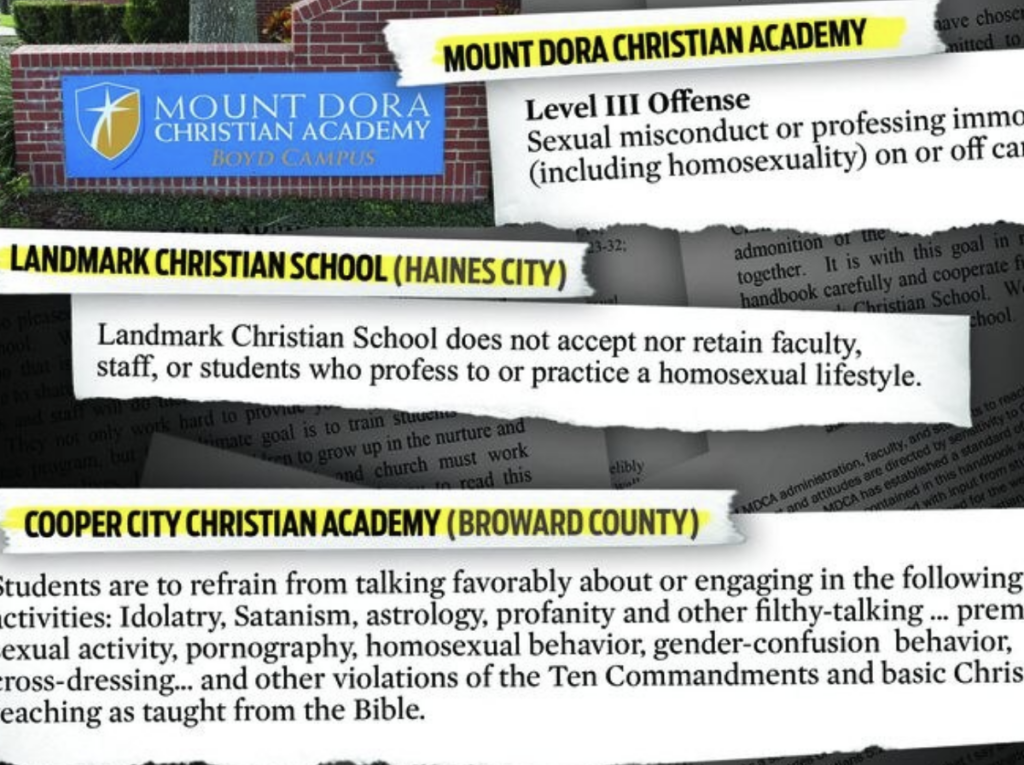 Florida’s School Choice Program Allows Private Schools To Discriminate Against Gays