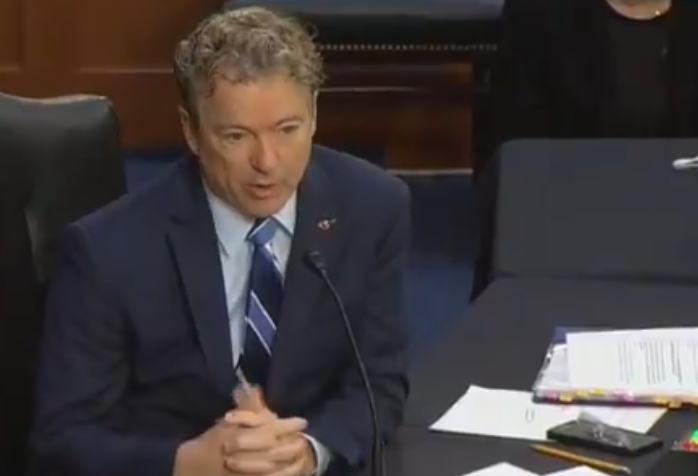 YouTube Suspends Dipshit Clown Rand Paul For Lying About Masks In Video