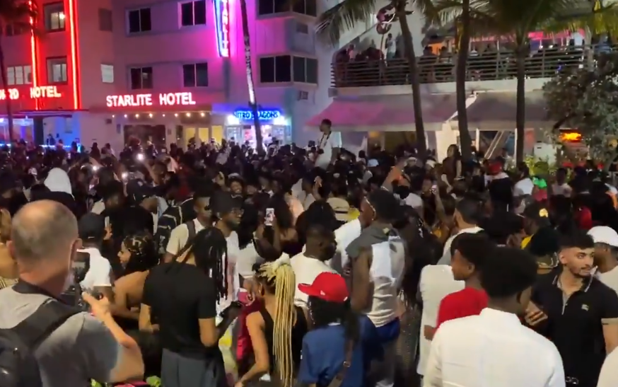 Miami Beach Declares State Of Emergency As Maskless Mob Engulfs City