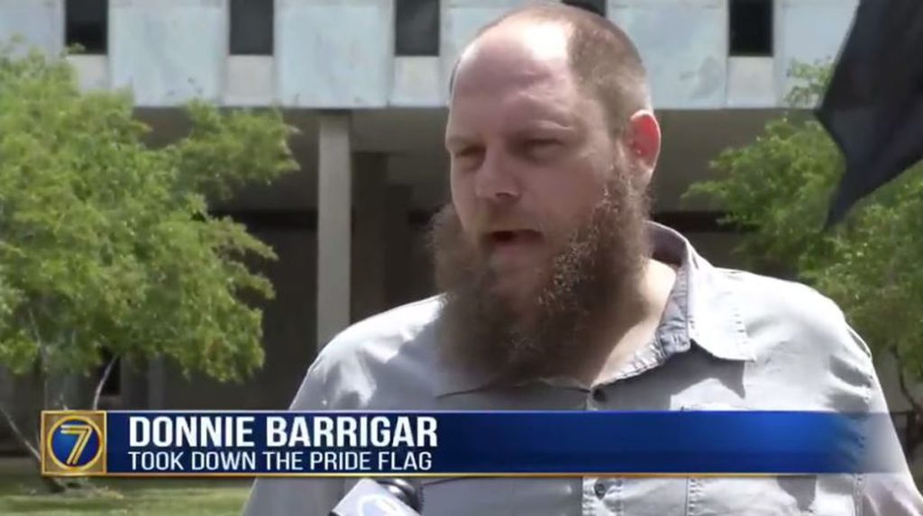 Criminal Trial For Flat-Earther Who Removed Gay Pride Flag From City Hall Due To “Religious Beliefs” Begins This Week