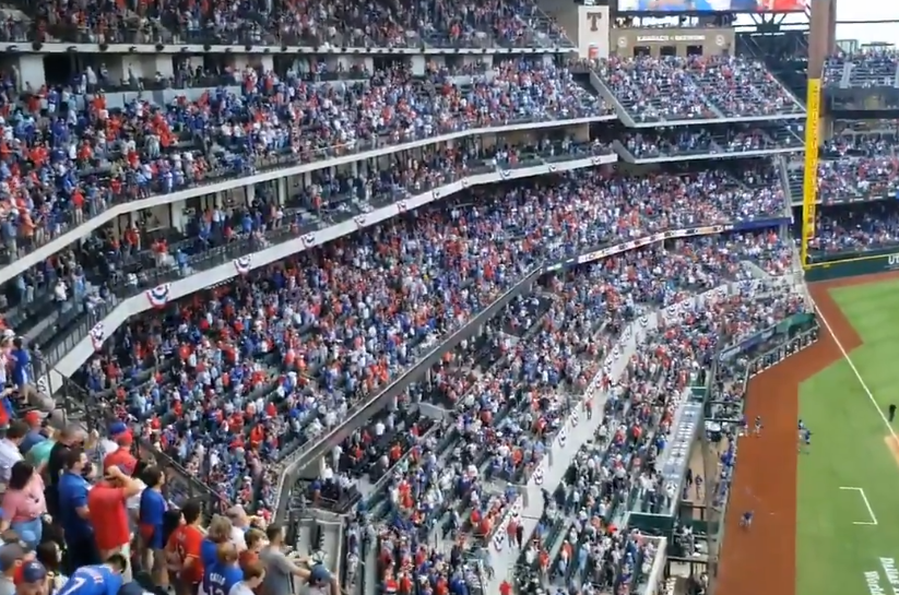 Texas Welcomes Mass Death As Over 38,000 People Gather To Watch Baseball Game In Middle Of Pandemic