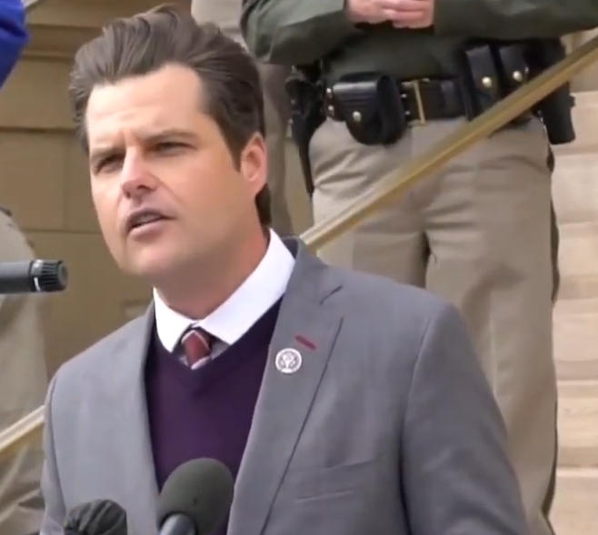 Alleged Sex Trafficker Matt Gaetz Opposed Revenge Porn Law: “He Thought Any Picture Was His To Use As He Wanted”