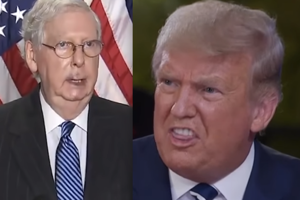 Trump Drags McConnell During Speech At Mar-A-Lago: “Dumb Son Of A Bitch”