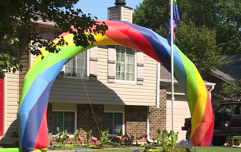 Gay Tennessee Man Headed To Court After City Tells Him Inflatable Rainbow Is Illegal