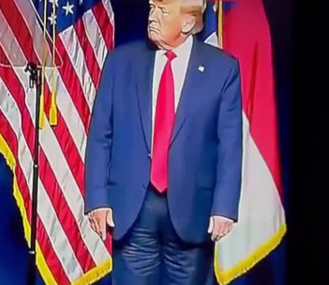 Trump Appears To Have Either Wet His Pants Or Worn Them Backwards During Deranged GOP Speech