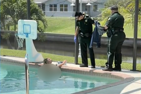 Naked Florida Woman Arrested For Skinny-Dipping In Stranger’s Swimming Pool