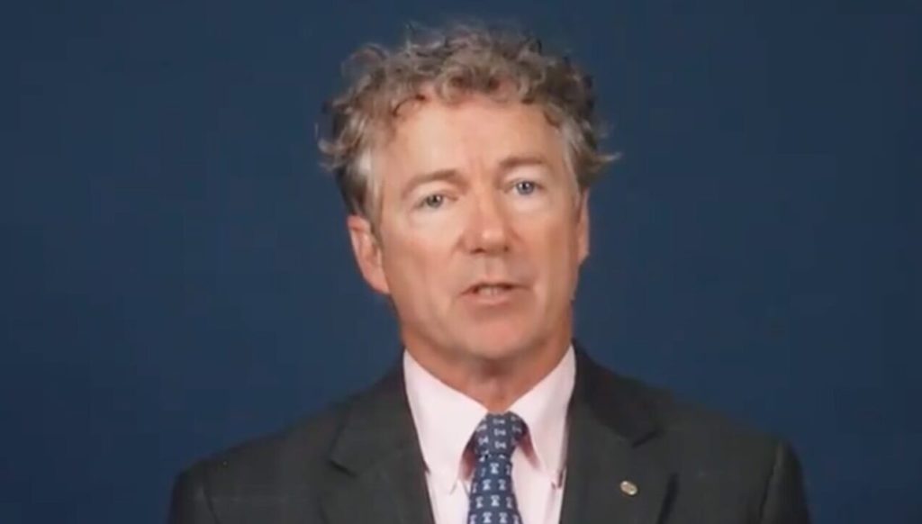 Dipshit Clown Rand Paul Apparently Wants All Of His Fans To Become Infected With COVID