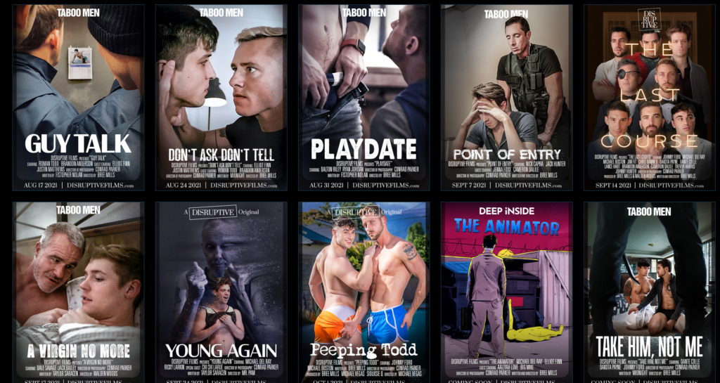 Porn Conglomerate Gamma Launches All-White Gay Porn Studio “Disruptive Films” With Female Director Bree Mills
