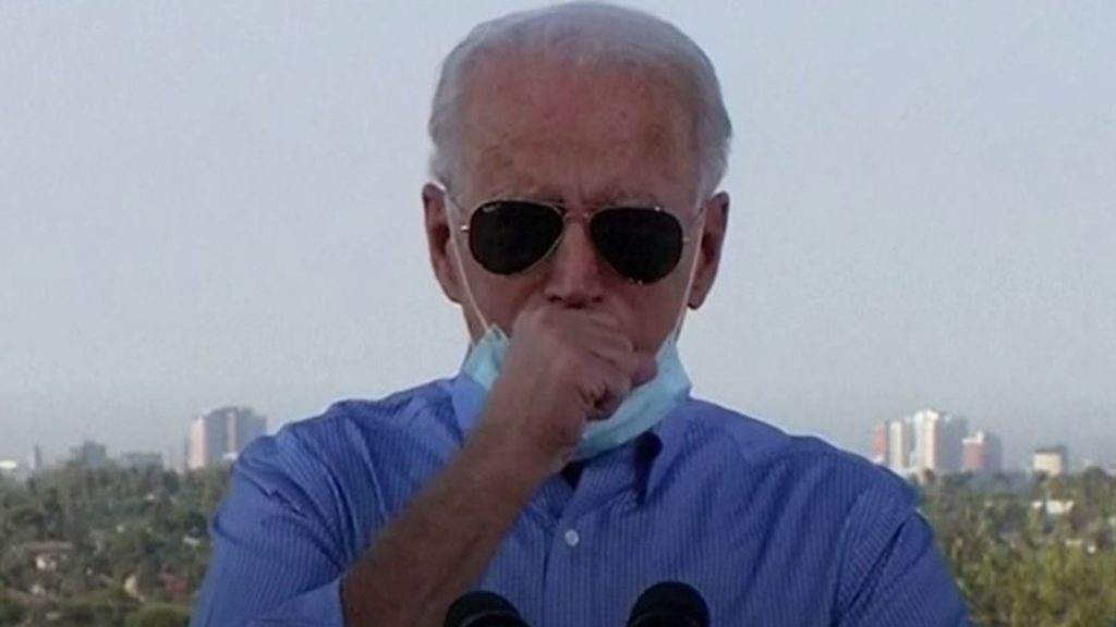 Reporter Questions Why Biden Keeps Coughing