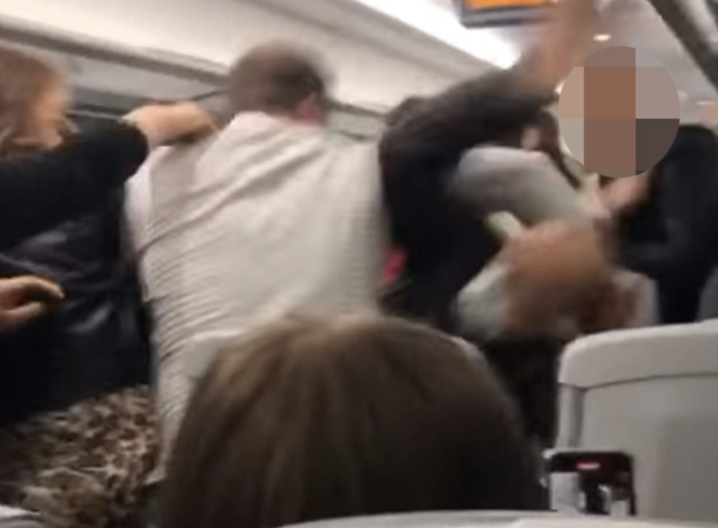 Brawl Erupts On Train Over Face Masks