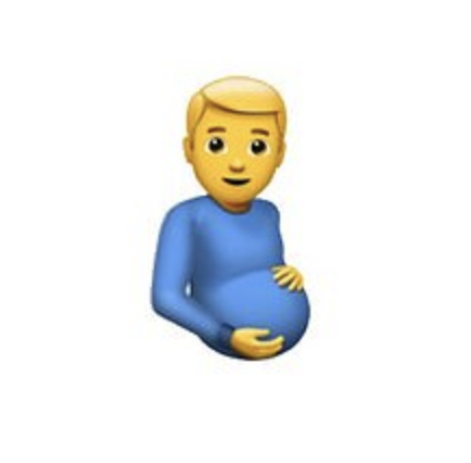 Get Ready For The Pregnant Man Emoji