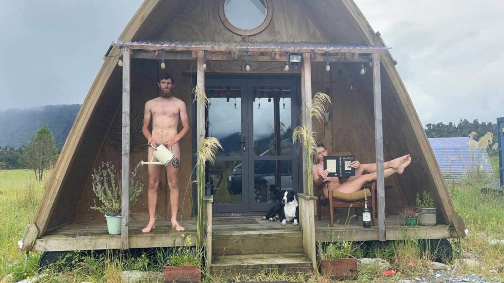 Home Listing Goes Viral After Owners Pose Nude In Ad
