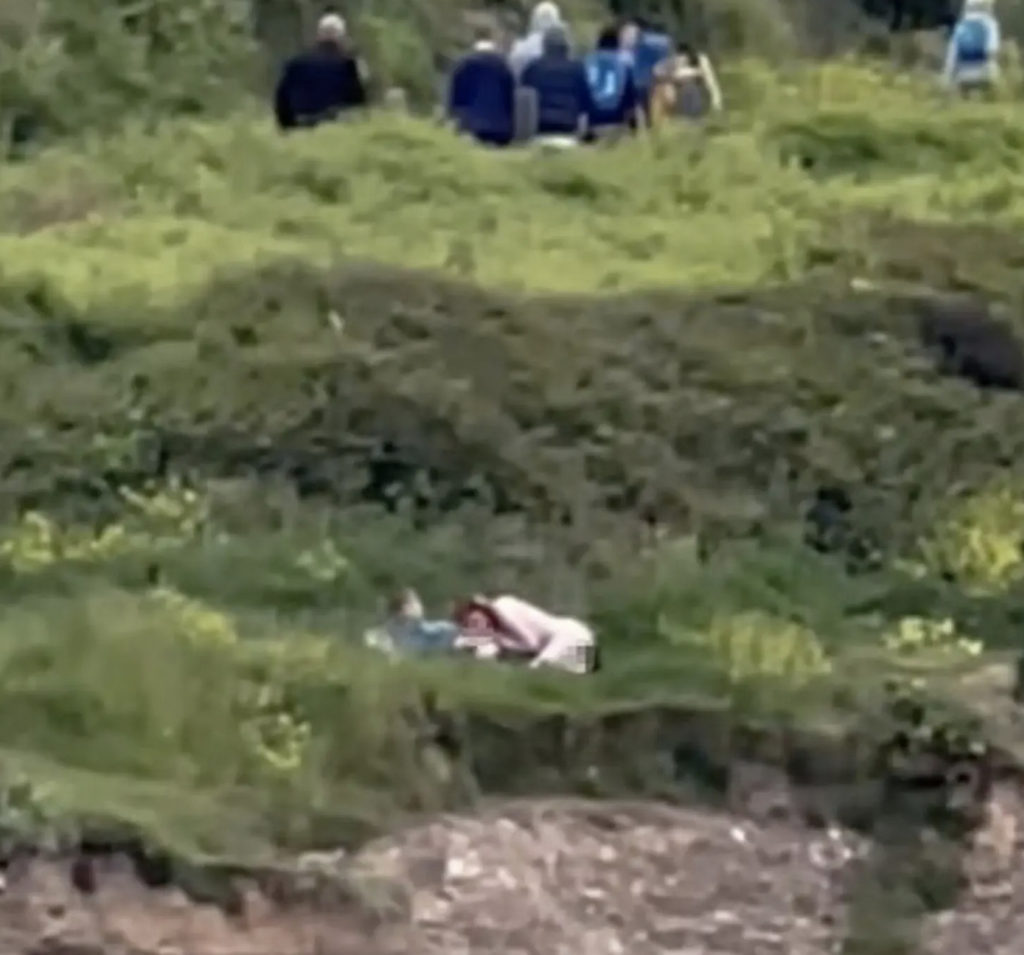 Couple Caught Fucking On Side Of Cliff