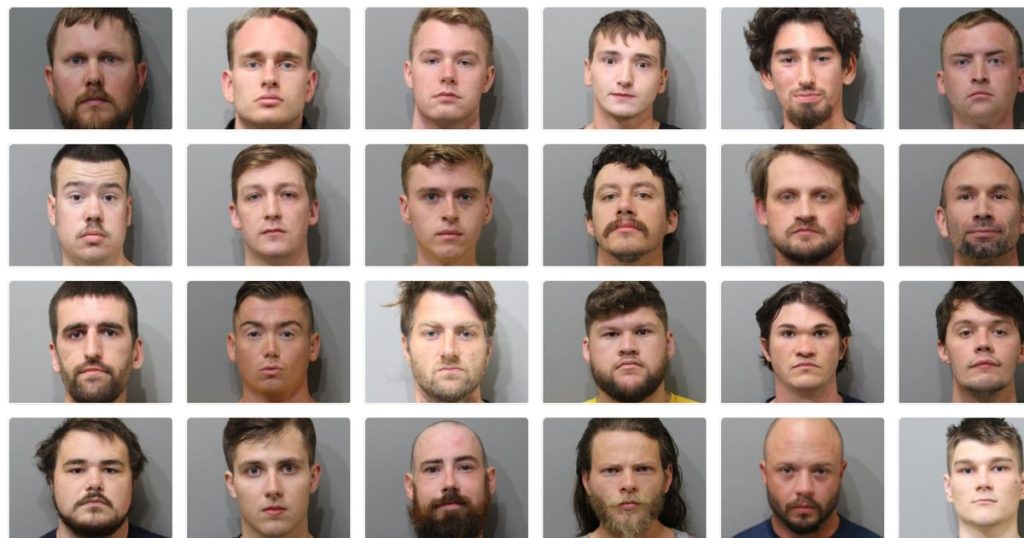 Sheriff’s Office Releases Names And Photos Of All 31 White Supremacists Who Planned On Attacking Pride Event In Idaho