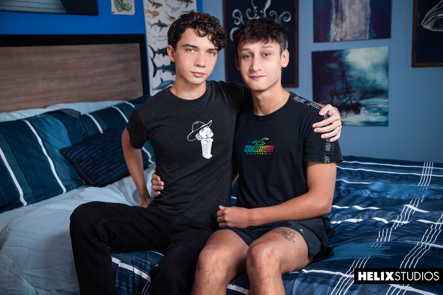 Twinks Sam Ledger And Noah Bentley Take Turns Fucking Each Other In “Sex With The Ex” STR8UPGAYPORN pic