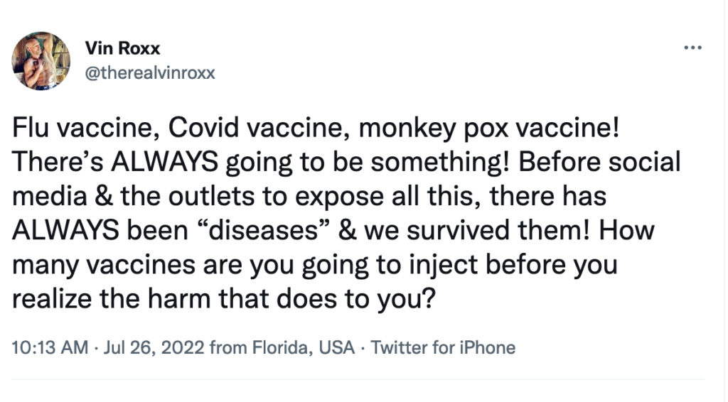 That Gay-For-Pay Sean Cody Model With The Ouija Board Tattoo Is An Anti-Vaxxer Who Thinks The Flu, COVID, And Monkeypox Are Fake “Diseases”