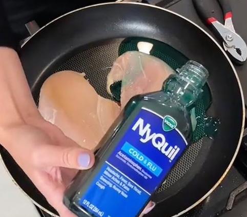 FDA Warns Americans Not To Cook Chicken In Nyquil