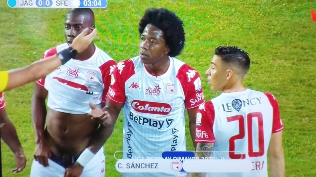 Colombian Soccer Player Pulls Out Penis During Game To Distract Opponent