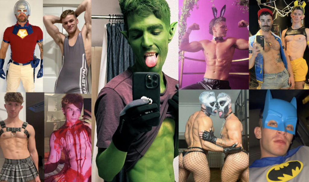 Gay Porn Stars Celebrate Halloween: Josh Moore, Travis Stevens, Trevor Brooks, Colby Jansen, And More Show Off Their Costumes