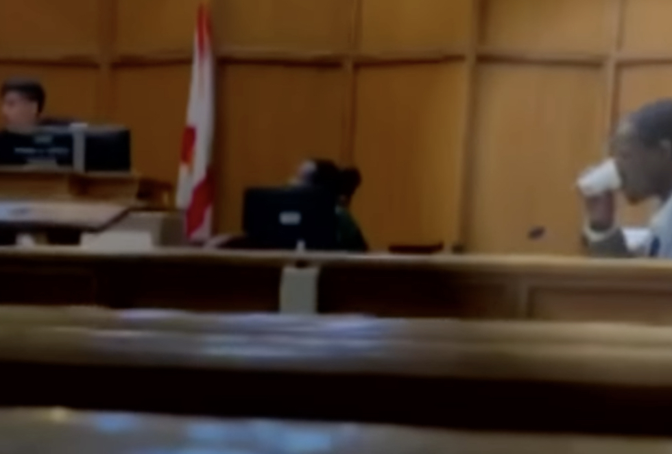 Defendant Drinks Cup Of Bleach During Verdict Reading In Florida (Of Course) Courtroom