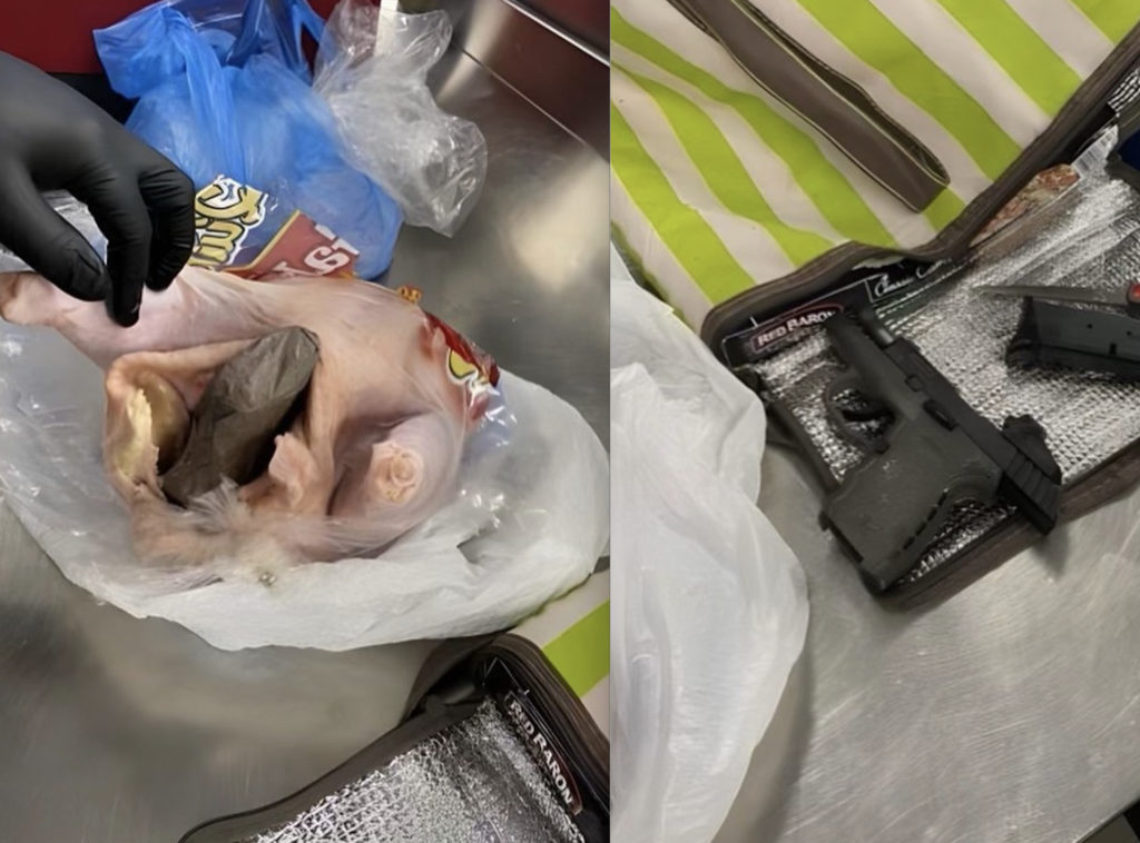 TSA Finds Gun Smuggled Inside Raw Chicken