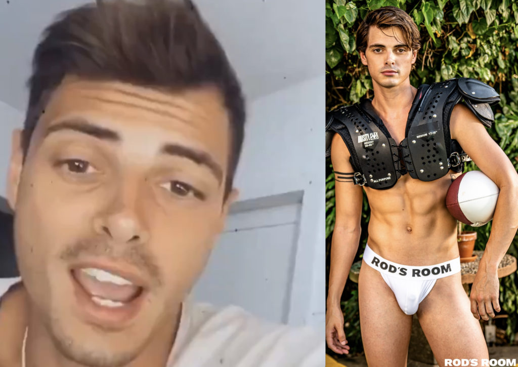 Anti-Black Lives Matter Porn Star Ben Masters Makes Return To Studio Gay Porn At RodsRoom