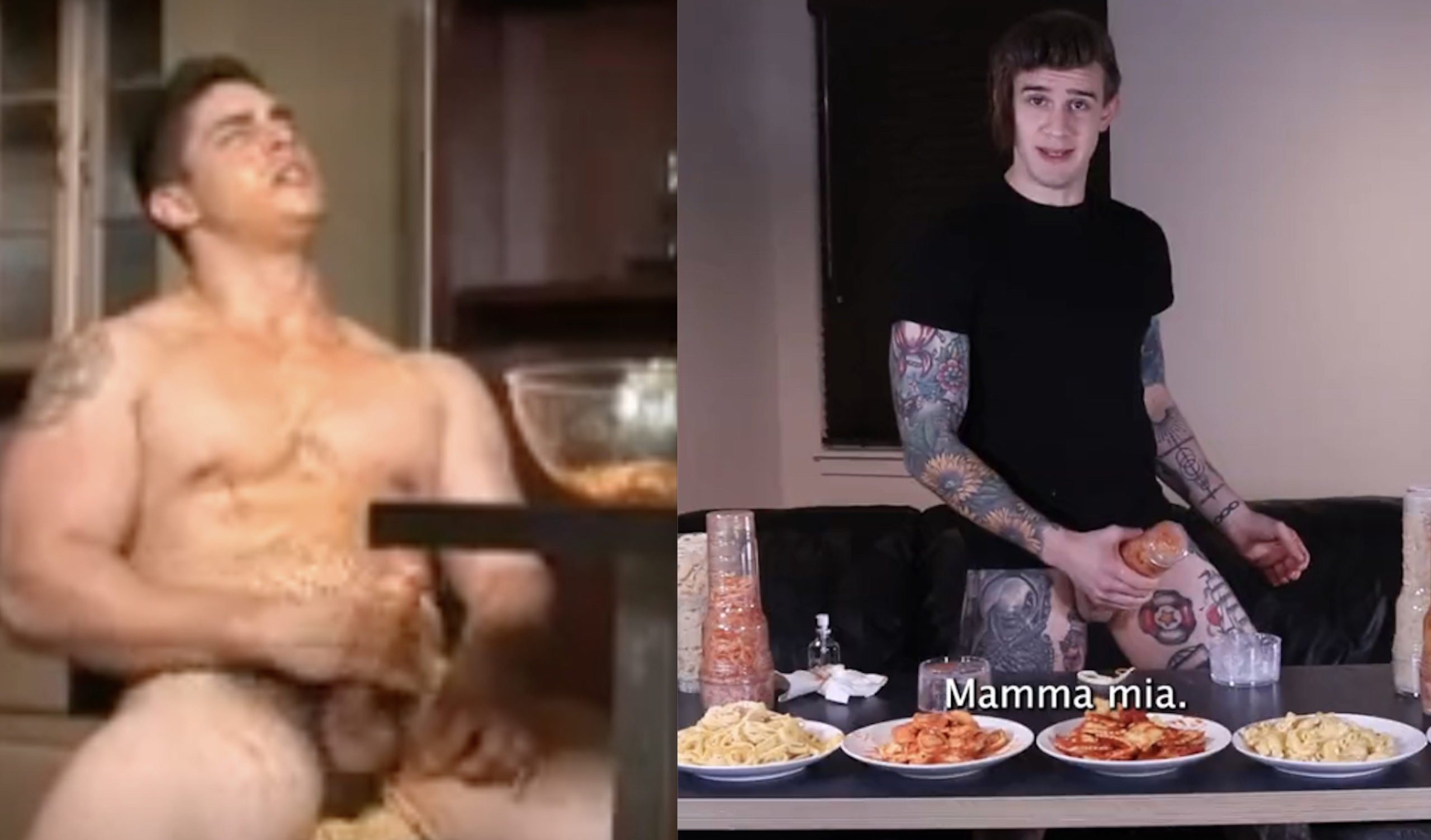 Pastam Xxx And The Video - Today In Guys Fucking Fleshlights Full Of Fettuccine Alfredo: John Kilo  Goes Viral With â€œMost Fuckable Pastaâ€ Video | STR8UPGAYPORN