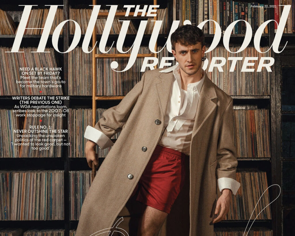 Paul Mescal Profiled In <em>Hollywood Reporter</em>