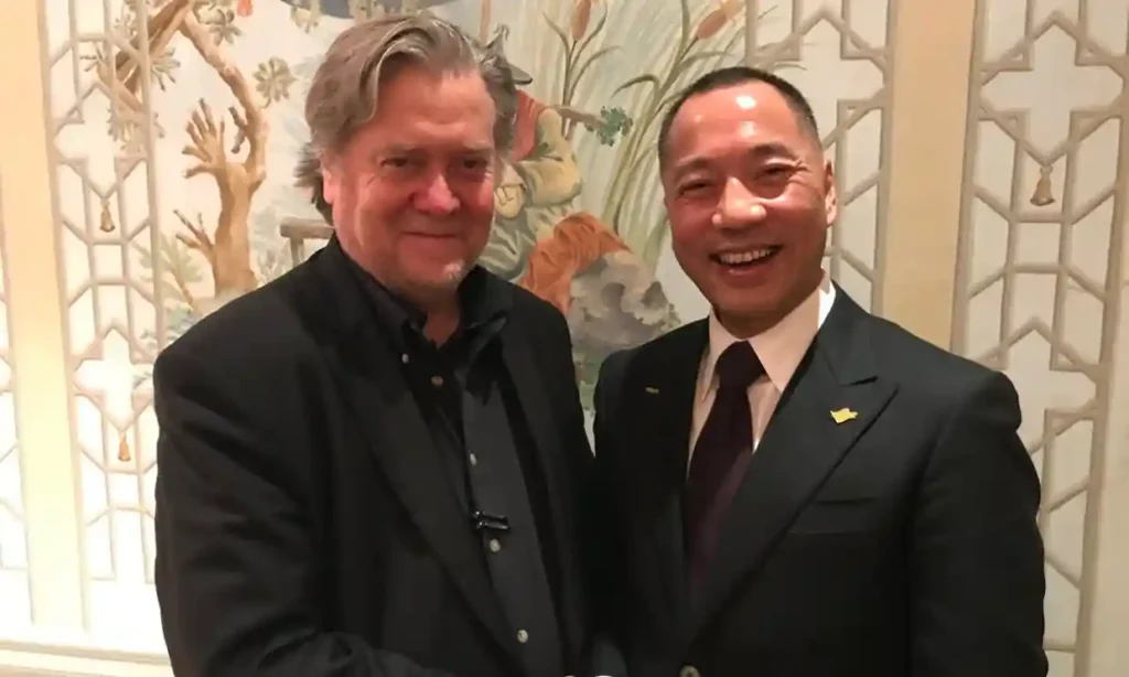 MAGA Down: Steve Bannon Associate Guo Wengui Arrested In $1 Billion Fraud Case